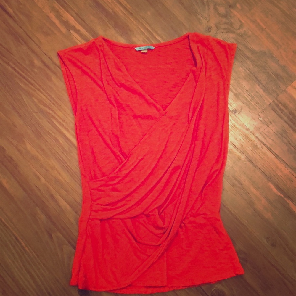 Leifnotes orange tank